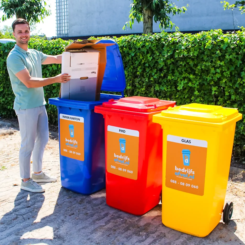 Rolcontainers bedrijfsafval dienstverlening MSG Online